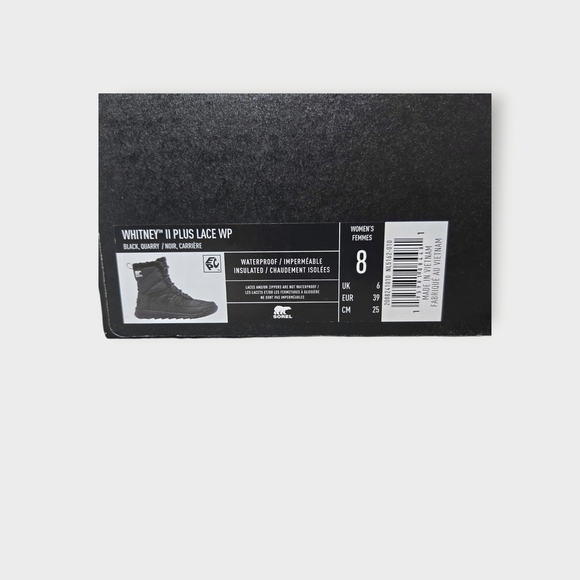 NIB Sorel Whitney II Short Lace Up Women’s Winter Boots Quarry - 8 NL5162-010 - Picture 10 of 10